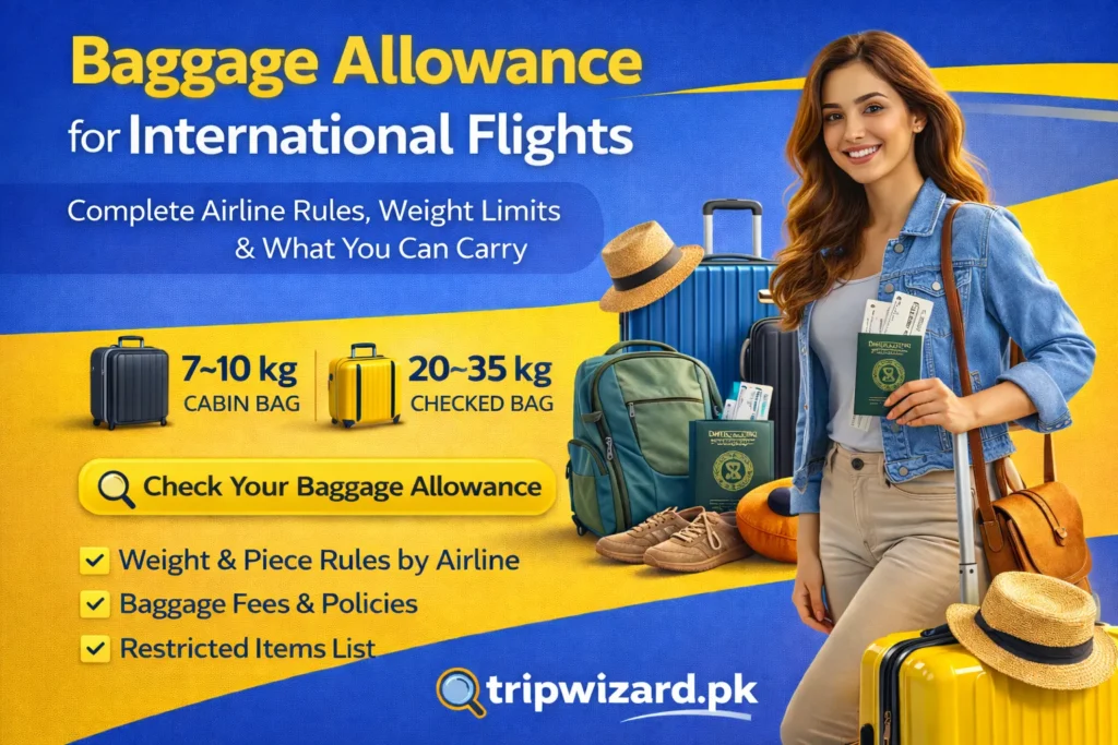 Baggage Allowance for International Flights
