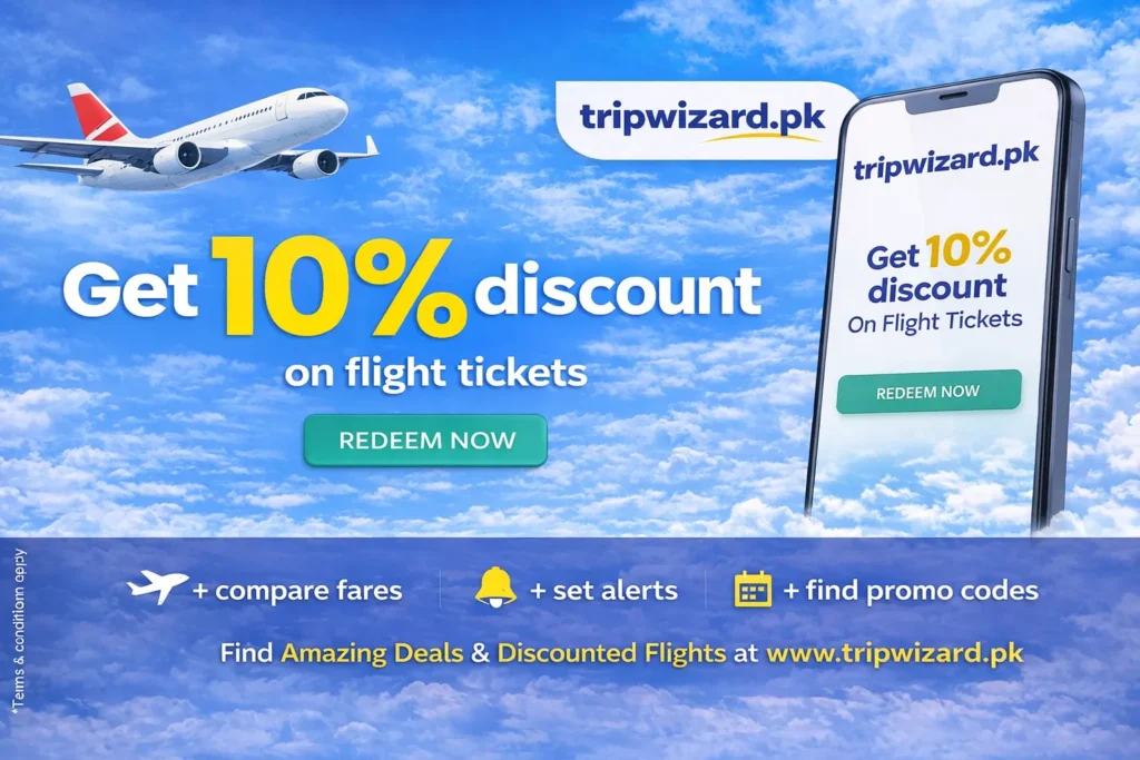 Discount on Flight Tickets