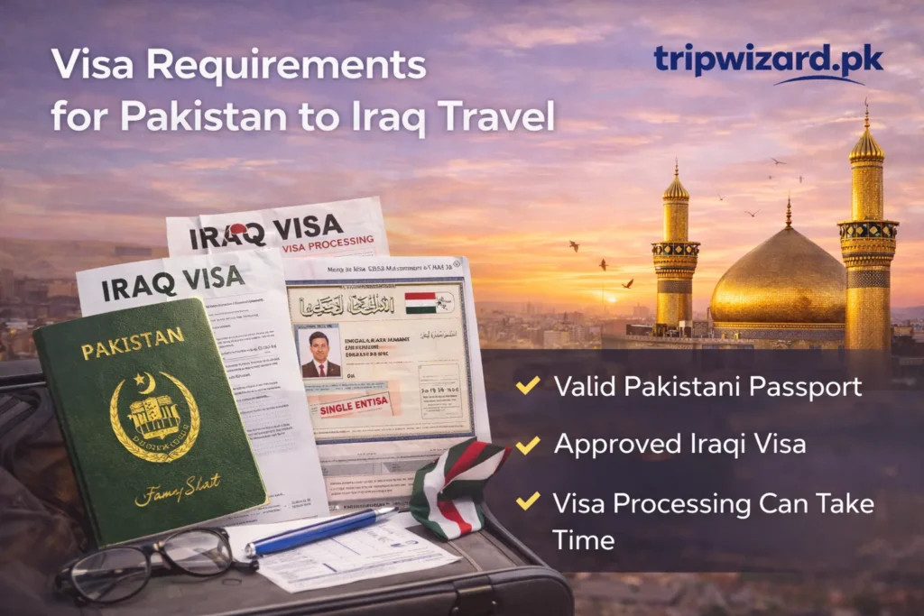 Pakistan to Iraq Flight Ticket Price