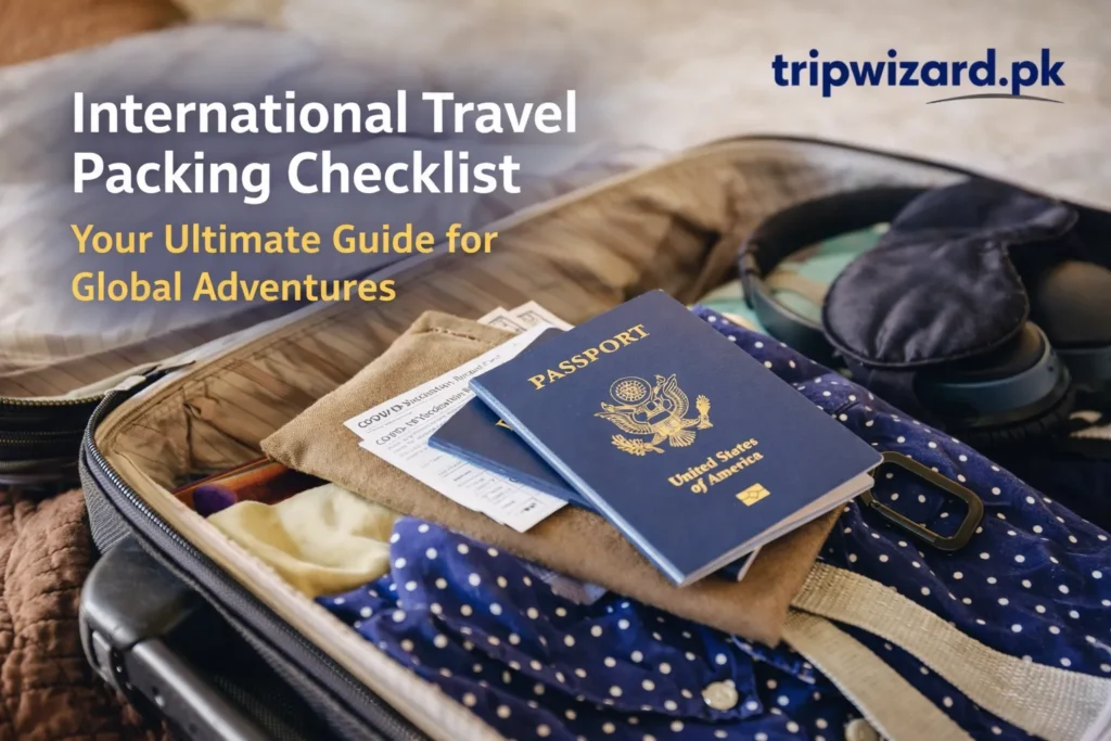International Travel Packing Checklist