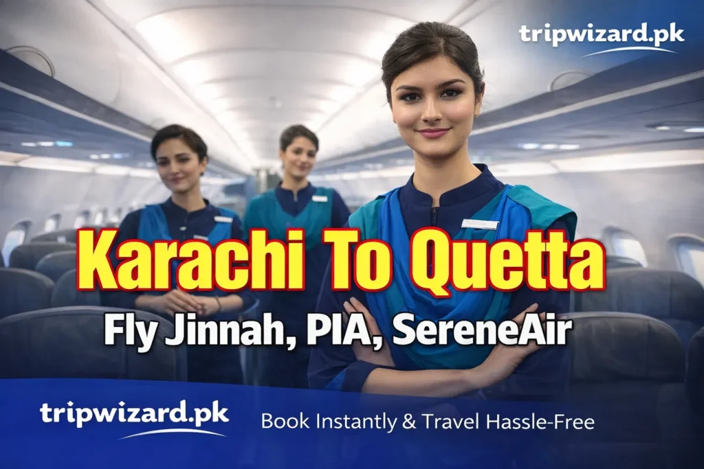 Karachi to Quetta Flight Ticket Price