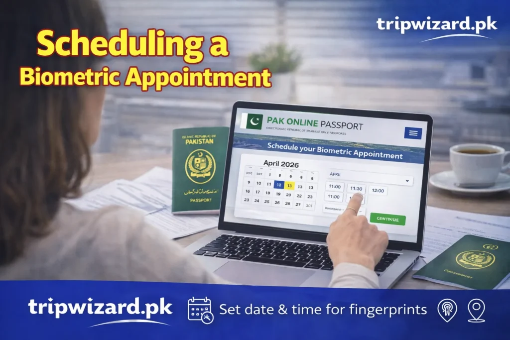 Scheduling a Biometric Appointment