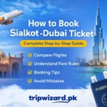 How to Book Sialkot to Dubai Ticket