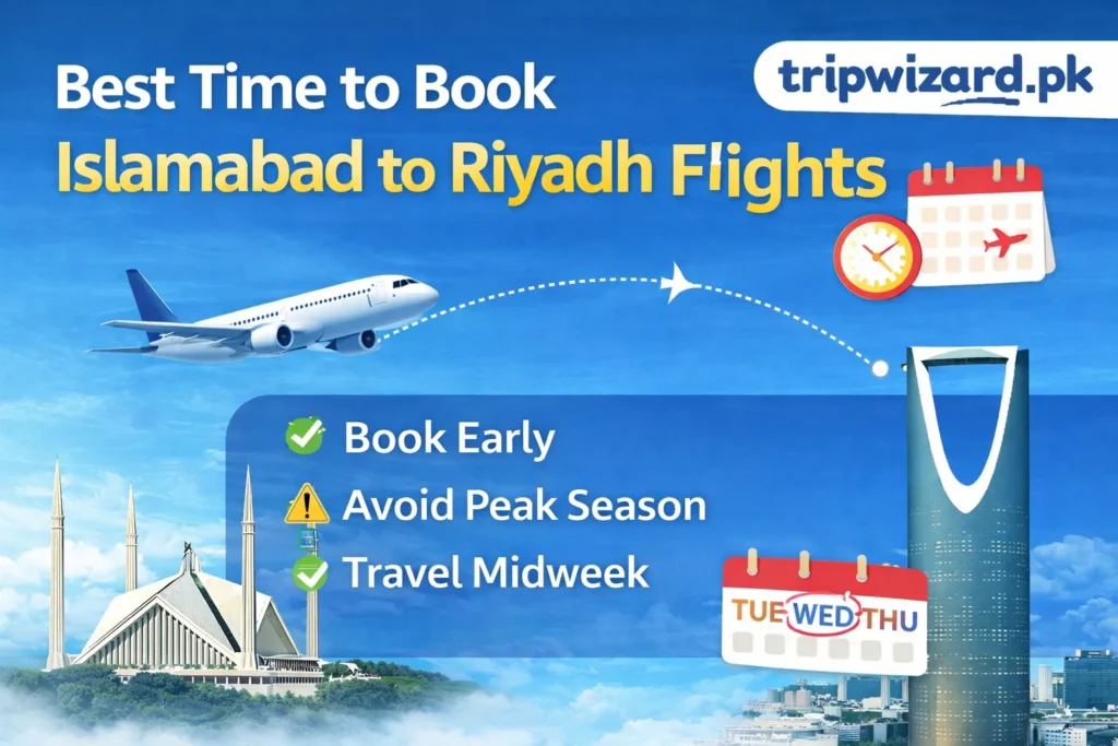 Islamabad to Riyadh Ticket Price