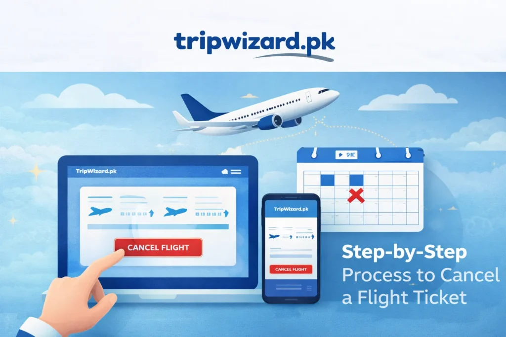 Airline Ticket Cancellation Pakistan 