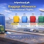 Baggage Allowance International Flights