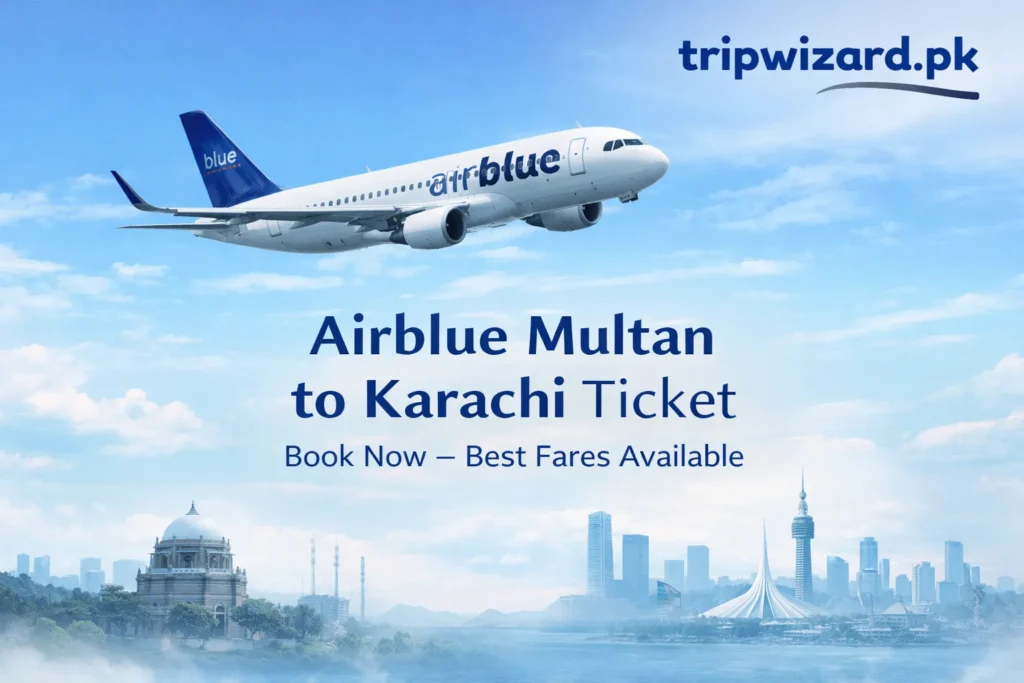 Multan to Karachi Flights Ticket Price