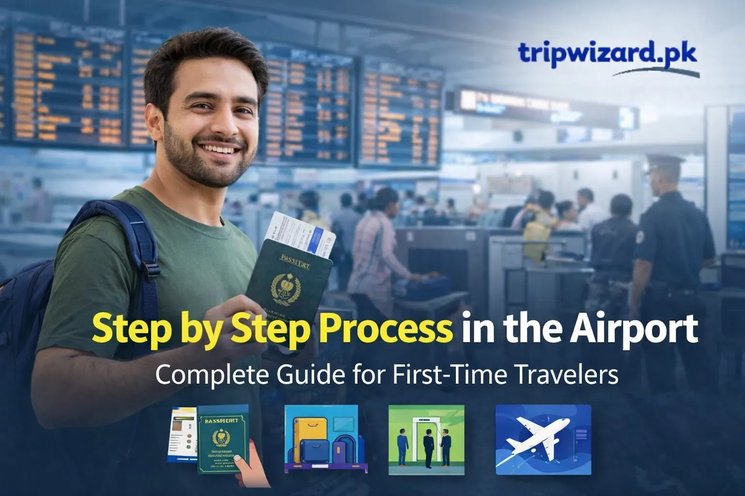 Step by Step Process in the Airport Complete Beginner Guide
