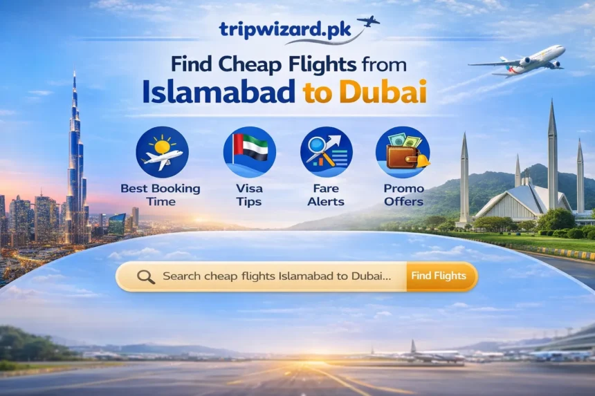 Cheap Flights from Islamabad to Dubai A Complete Guide