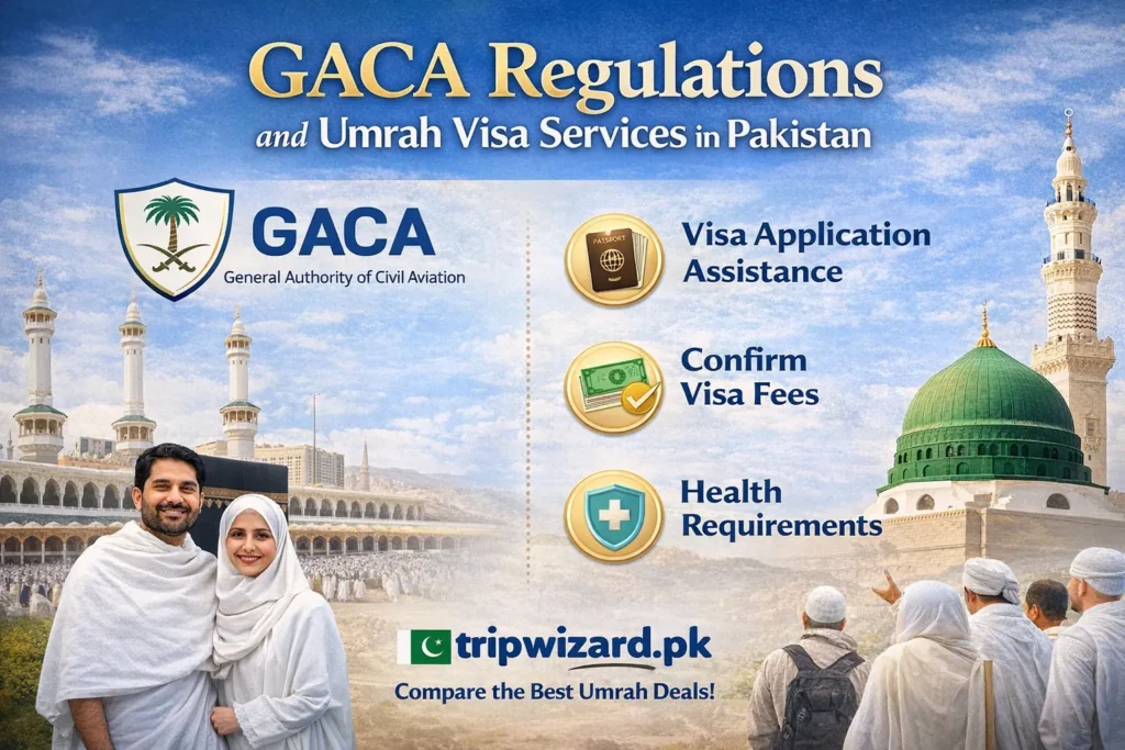 GACA Regulations and Umrah Visa Services in Pakistan
