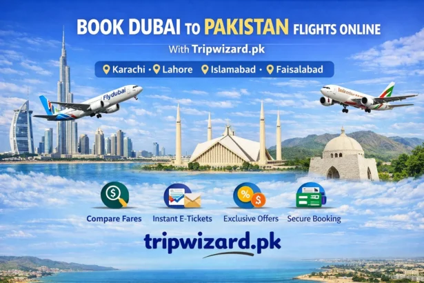 Online Ticket Booking Dubai to Pakistan