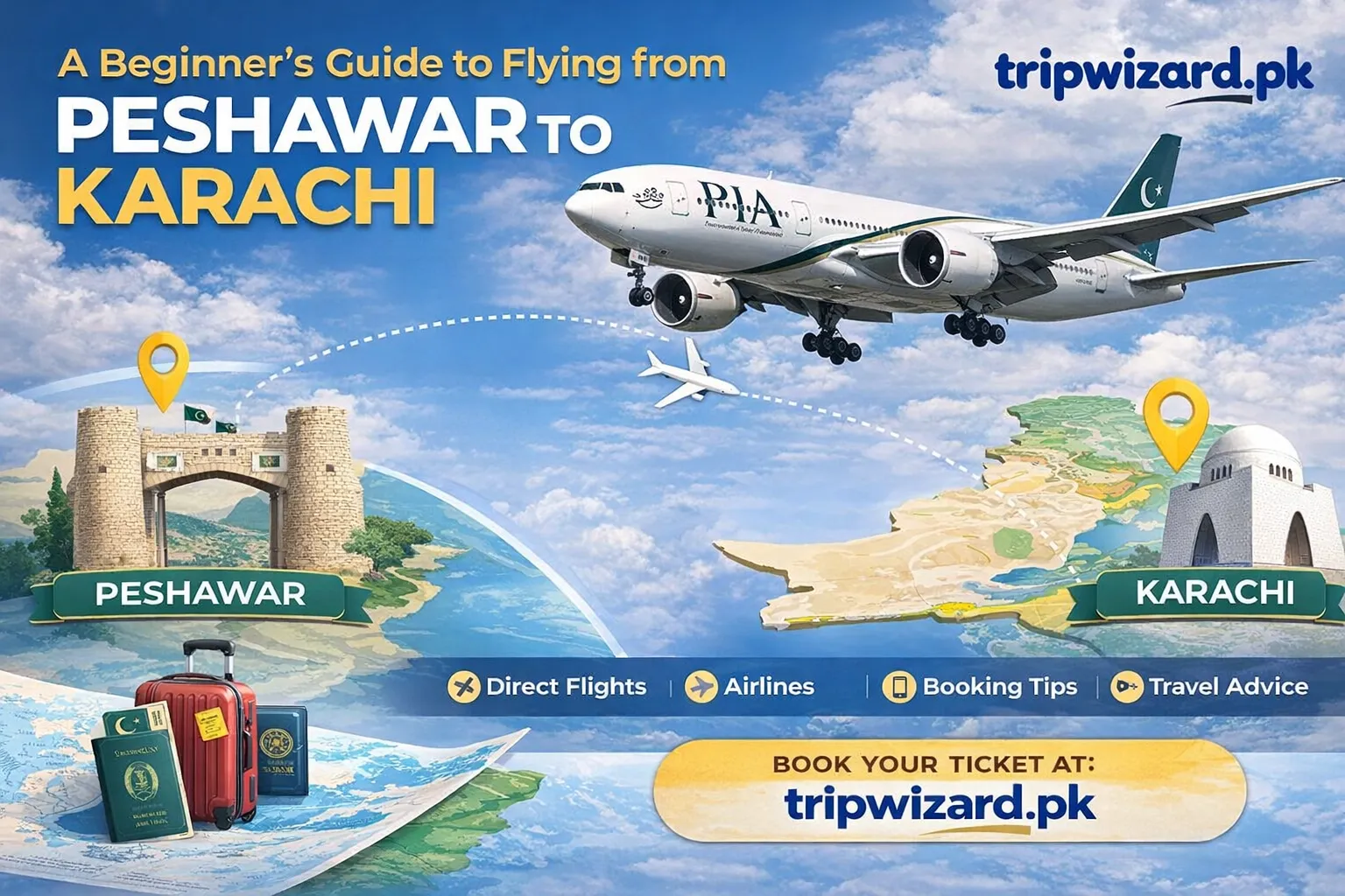 Peshawar to Karachi Flights The Ultimate Guide for Beginners